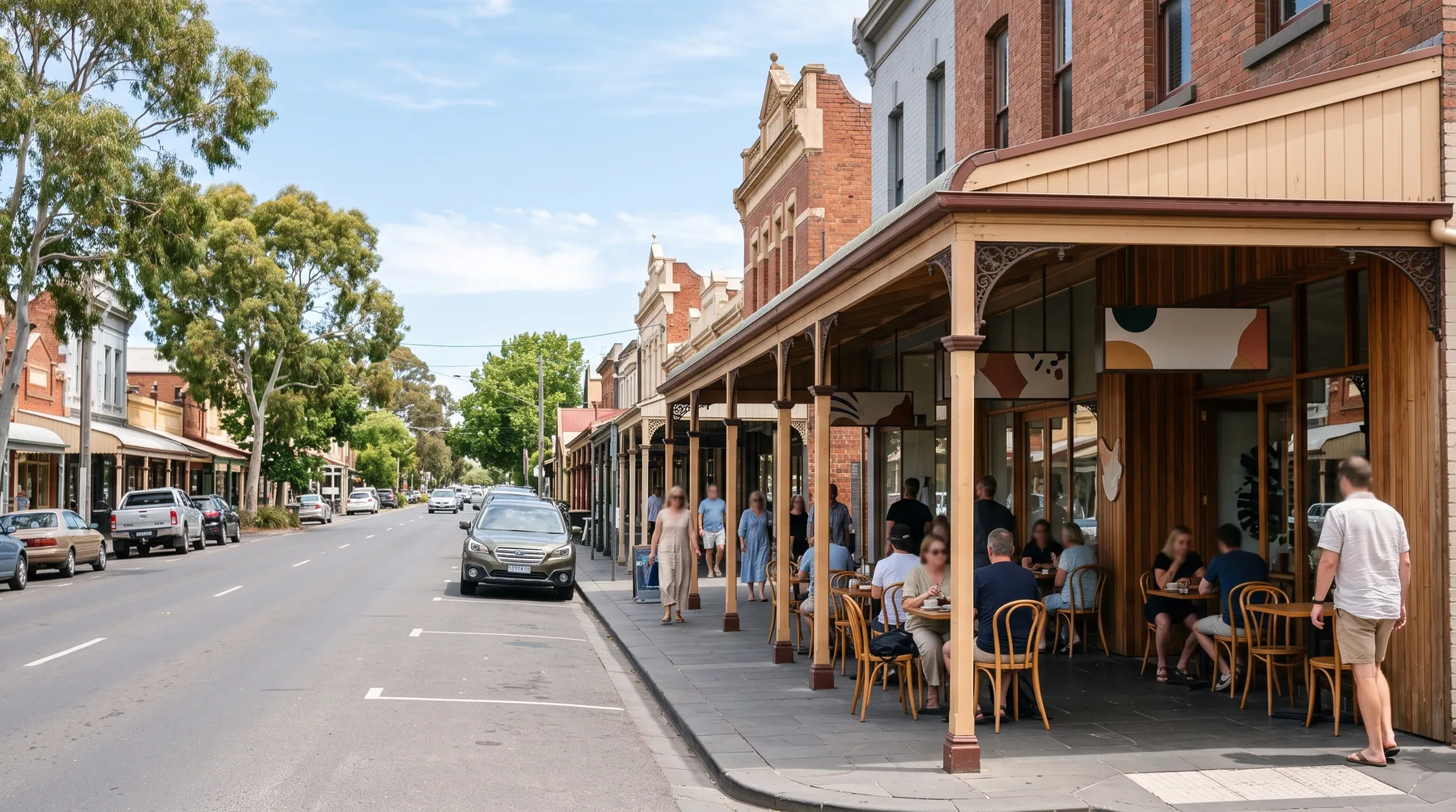 Indicative view of the future Shepparton South East town centre